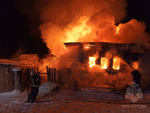В Палехском районе при пожаре погибла женщина